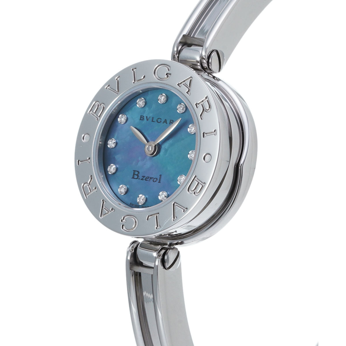 ブルガリB-ZEROウォッチ 12Pダイヤ レディース 腕時計 BZ22S BVLGARI