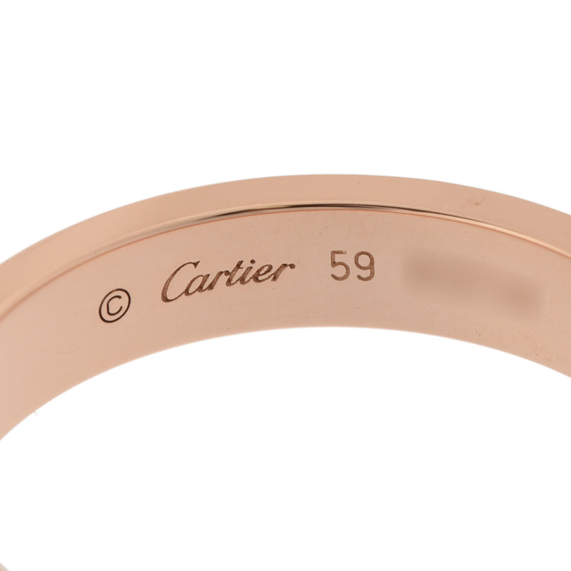 CARTIER カルティエ Cドゥカルティエ #59 18.5号 レディース K18ピンクゴールド リング・指輪 Aランク 中古 銀蔵