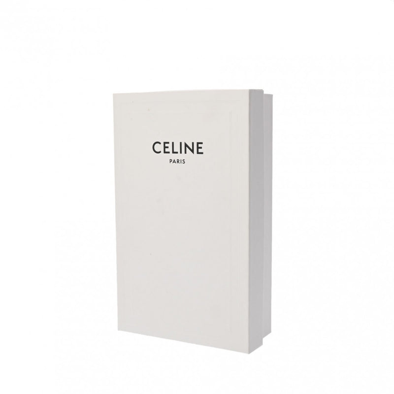 CELINE セリーヌ ミニクロード トリンオフ 黒/茶 レディース カーフ トリオンフキャンバス ショルダーバッグ Aランク 中古 銀蔵