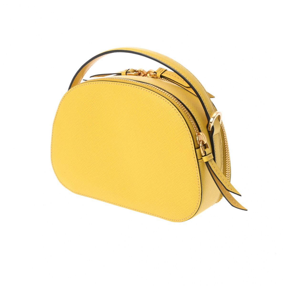PRADA プラダ オデット イエロー ゴールド金具 1BH123 レディース 