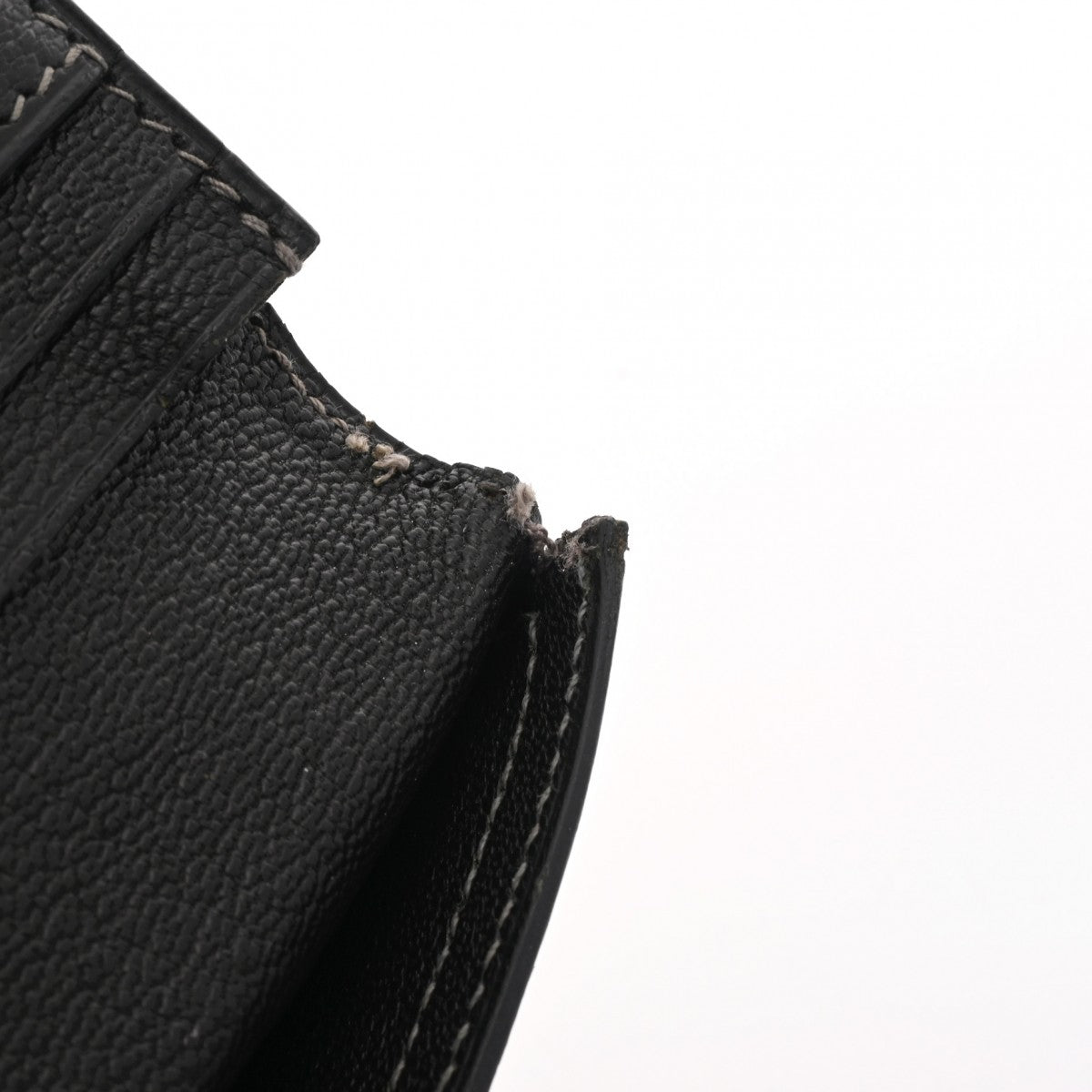 最高峰品◆HERMES ベアンスフレ アリゲーター ブラック 長財布 □J刻印 エルメス HERMES ベアンスフレ ブラック アリゲーター 長財布