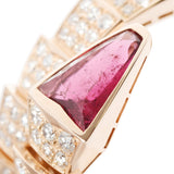 BVLGARI ブルガリ セルペンティ ヴァイパー Sサイズ ゴールド レディース K18ピンクゴールド PG ブレスレット Aランク 中古 銀蔵