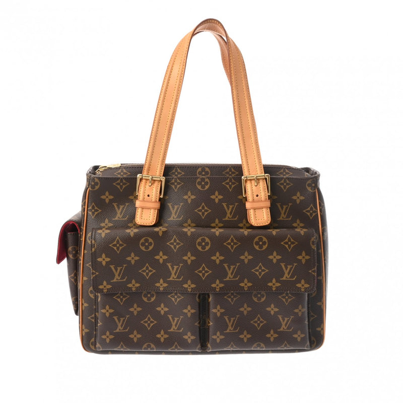 LOUIS VUITTON ルイヴィトン モノグラム ミュルティプリシテ  ブラウン M51162 レディース モノグラムキャンバス ハンドバッグ Bランク 中古 銀蔵