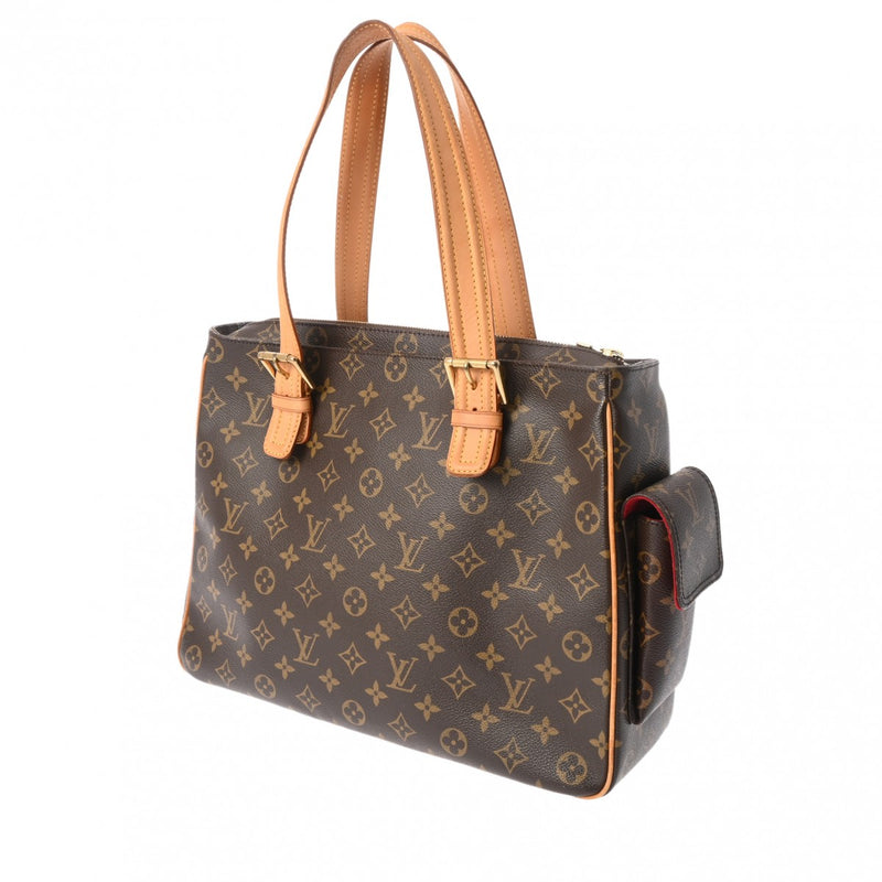 LOUIS VUITTON ルイヴィトン モノグラム ミュルティプリシテ  ブラウン M51162 レディース モノグラムキャンバス ハンドバッグ Bランク 中古 銀蔵