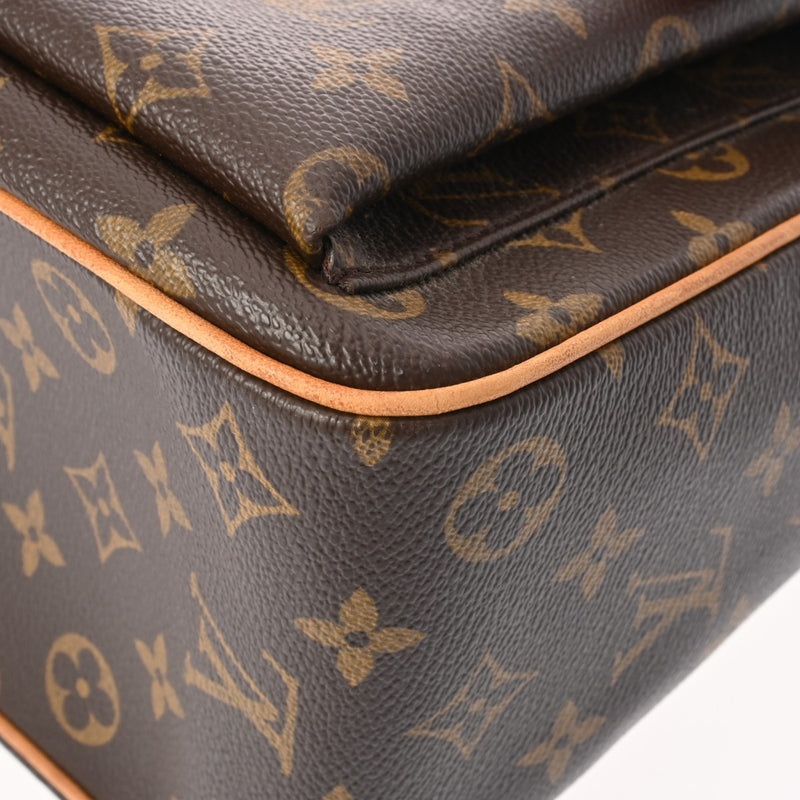 LOUIS VUITTON ルイヴィトン モノグラム ミュルティプリシテ  ブラウン M51162 レディース モノグラムキャンバス ハンドバッグ Bランク 中古 銀蔵