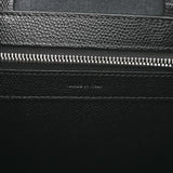 SAINT LAURENT サンローラン カバス スモール 2WAY 黒 シルバー金具 レディース レザー トートバッグ ABランク 中古 銀蔵