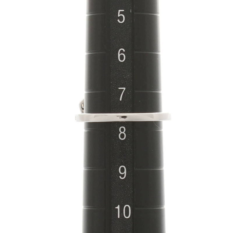 GRAFF グラフ ワイルドフラワーリング 7.5号 レディース K18ホワイトゴールド WG リング・指輪 Aランク 中古 銀蔵