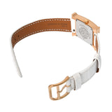 エルメス Hウォッチ ミニ 21mm 12Pダイヤ HH1.202 ホワイト/ダイヤモンド レディース 腕時計 クォーツ 銀蔵