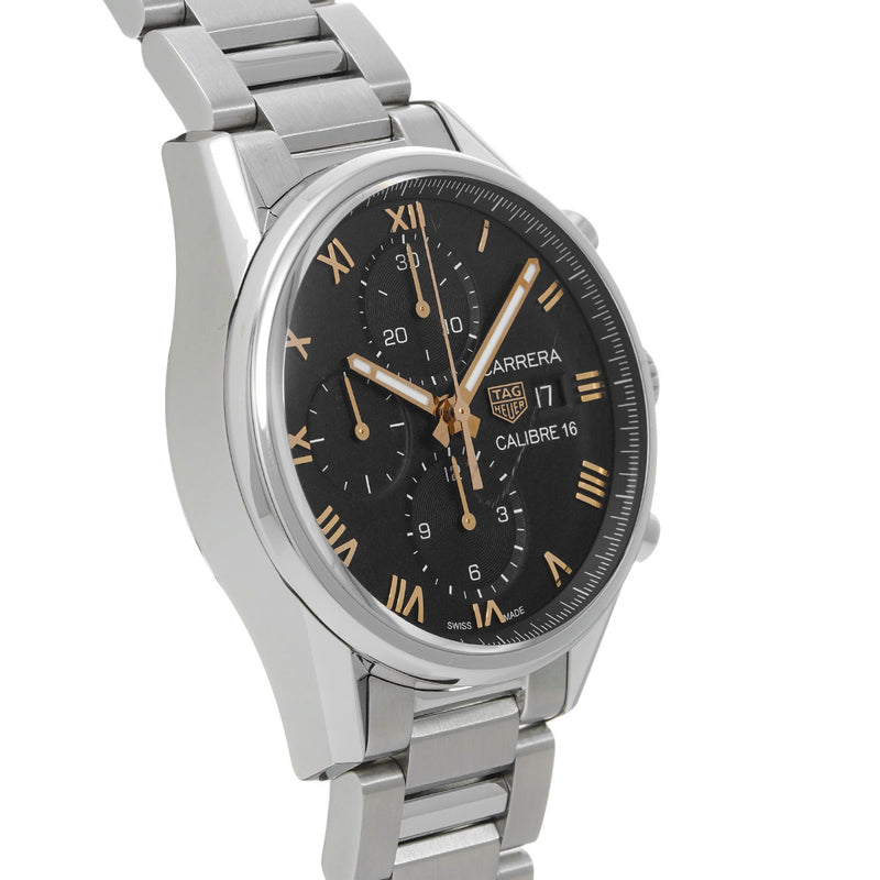 TAG HEUER タグホイヤー カレラ クロノグラフ 日本400本限定 CBK2113.BA0715 メンズ SS 腕時計 自動巻き Aランク 中古 銀蔵