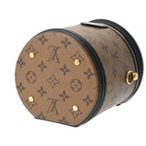 LOUIS VUITTON ルイヴィトン モノグラムリバース カンヌ ブラウン M43986 レディース モノグラムリバースキャンバス 2WAYバッグ ABランク 中古 銀蔵