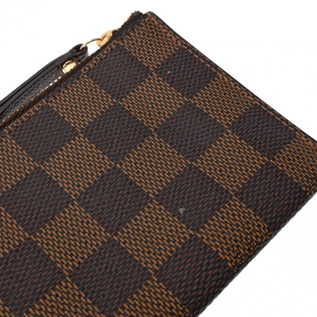 LOUIS VUITTON 財布　ダミエ　ブラウン 楽天市場】中古 ルイヴィトン ダミエ ファスナー長財布 N61734
