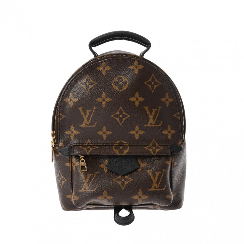 LOUIS VUITTON ルイヴィトン モノグラム パームスプリングス ミニ ブラウン M44873 レディース モノグラムキャンバス リュック・デイパック 新同 中古 銀蔵