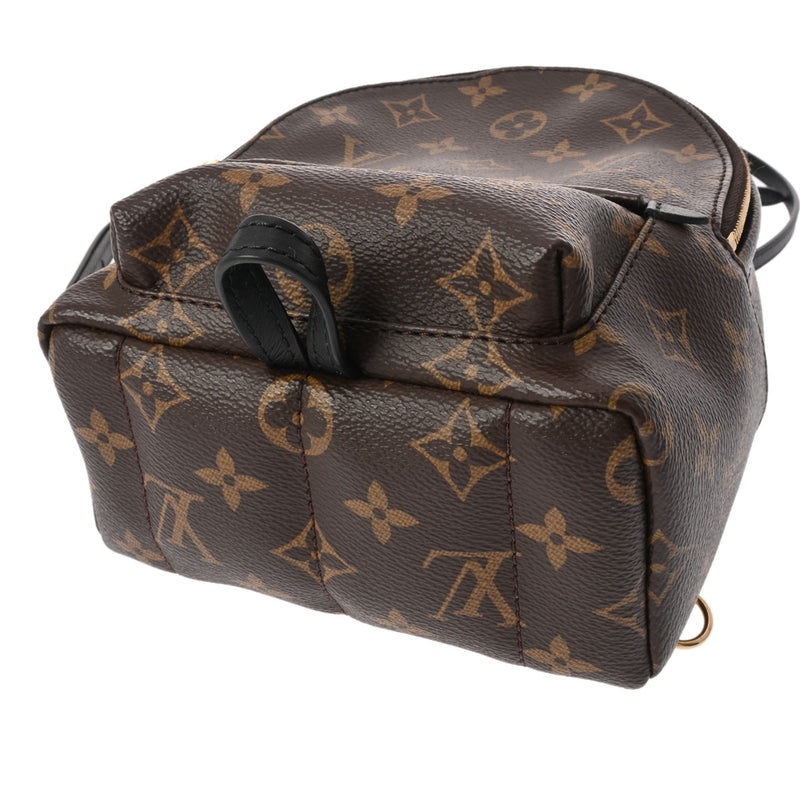 LOUIS VUITTON ルイヴィトン モノグラム パームスプリングス ミニ ブラウン M44873 レディース モノグラムキャンバス リュック・デイパック 新同 中古 銀蔵