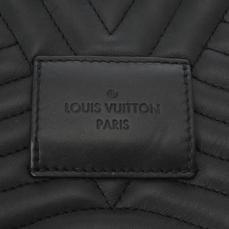 LOUIS VUITTON ルイヴィトン ニューウェーブ ハートショルダー 黒 M53863 レディース レザー ショルダーバッグ ABランク 中古 銀蔵