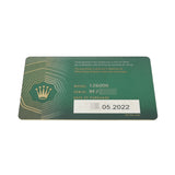 ロレックス オイスターパーペチュアル 36 126000 8桁 ランダム番 グリーン メンズ 腕時計 自動巻き 中古 銀蔵