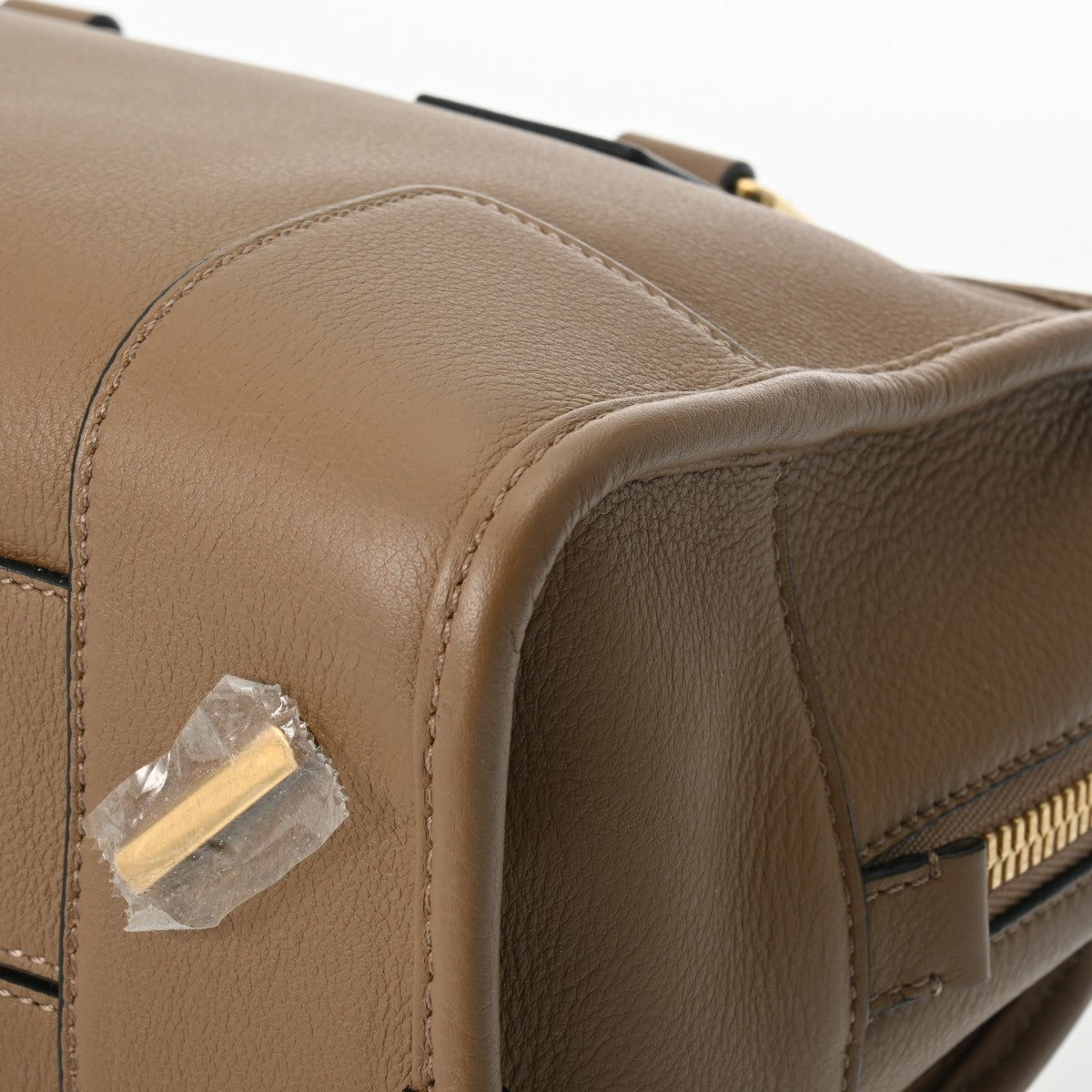 ロエベ LOEWE アマソナ28 ブラウン レザー 正規品 美品 Amazona（LOEWE） ロエベ LOEWE アマソナ28 ハンドバッグ レザー