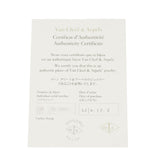 VAN CLEEF & ARPELS ヴァンクリーフ＆アーペル ヴィンテージアルハンブラ レターウッド レディース K18ピンクゴールド ピアス Aランク 中古 銀蔵