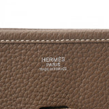 HERMES エルメス エブリン エヴリン3 PM  エトゥープ パラジウム金具 □P刻印(2012年頃) ユニセックス トリヨン ショルダーバッグ Bランク 中古 銀蔵