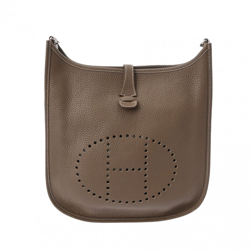 エルメス エヴリン3 PM 14128 エトゥープ □P刻印(2012年頃)刻印 ユニ