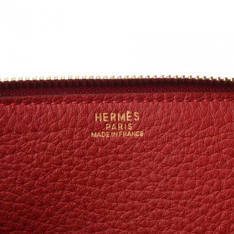 HERMES エルメス ムービーファム 赤 □H刻印(2004年頃)  レディース トリヨン ショルダーバッグ ABランク 中古 銀蔵