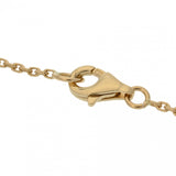 VAN CLEEF & ARPELS ヴァンクリーフ＆アーペル ヴィンテージ アルハンブラ カーネリアン レディース K18イエローゴールド YG ネックレス Aランク 中古 銀蔵