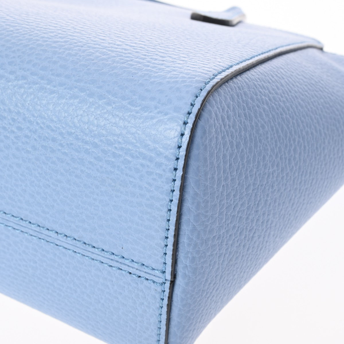 グッチスウィング ミニ トップハンドル 2WAY ライトブルー