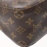 LOUIS VUITTON ルイヴィトン モノグラム ルーピング MM  ブラウン M51146 レディース モノグラムキャンバス セミショルダーバッグ ABランク 中古 銀蔵