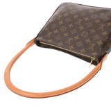 LOUIS VUITTON ルイヴィトン モノグラム ルーピング MM  ブラウン M51146 レディース モノグラムキャンバス セミショルダーバッグ ABランク 中古 銀蔵