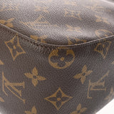 LOUIS VUITTON ルイヴィトン モノグラム ルーピング MM  ブラウン M51146 レディース モノグラムキャンバス セミショルダーバッグ ABランク 中古 銀蔵