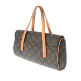 LOUIS VUITTON ルイヴィトン モノグラム ソナチネ  ブラウン M51902 レディース モノグラムキャンバス ハンドバッグ Bランク 中古 銀蔵