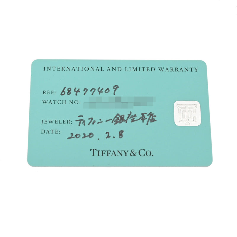 TIFFANY&Co. ティファニー ティファニーT ダイヤ 68477409 レディース 腕時計 クォーツ Aランク 中古 銀蔵