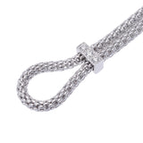 CARTIER カルティエ パンテールドゥ カルティエ #17 レディース K18ホワイトゴールド ブレスレット Aランク 中古 銀蔵