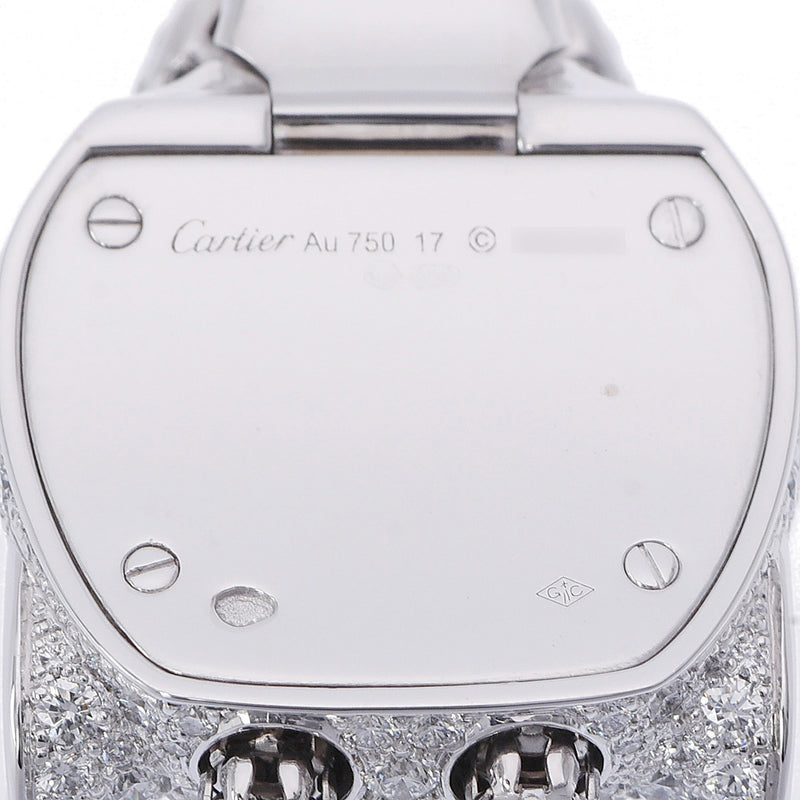 CARTIER カルティエ パンテールドゥ カルティエ #17 レディース K18ホワイトゴールド ブレスレット Aランク 中古 銀蔵