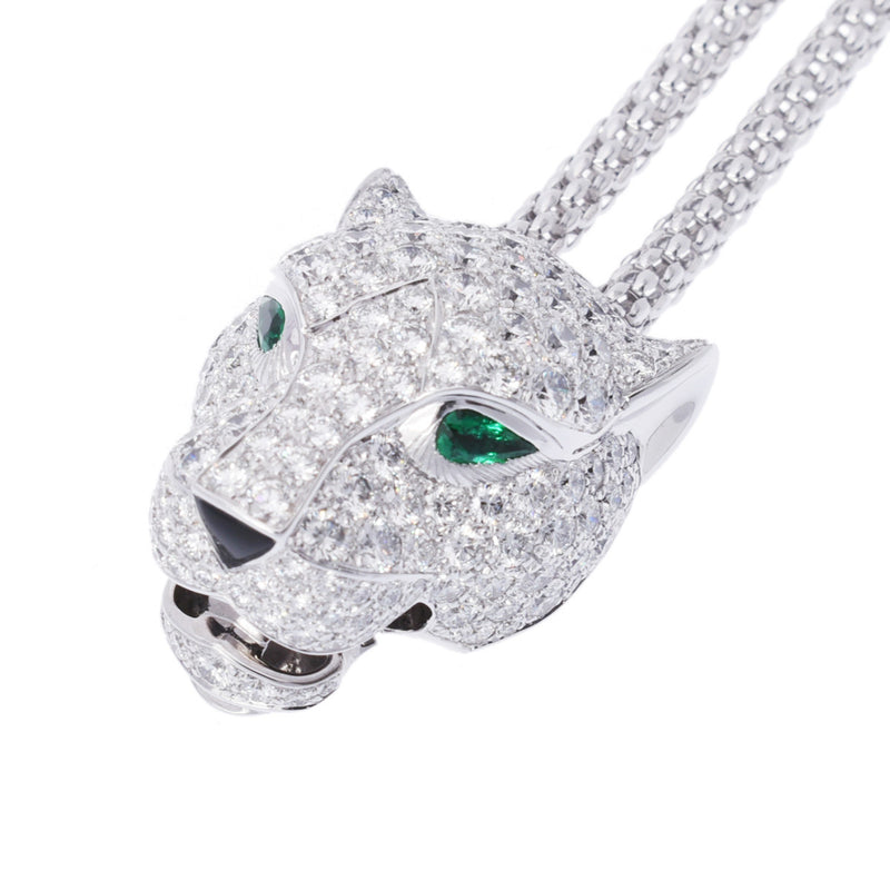 CARTIER カルティエ パンテールドゥ カルティエ #17 レディース K18ホワイトゴールド ブレスレット Aランク 中古 銀蔵