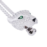 CARTIER カルティエ パンテールドゥ カルティエ #17 レディース K18ホワイトゴールド ブレスレット Aランク 中古 銀蔵
