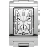 BVLGARI ブルガリ レッタンゴロ 49 クロノ RTC49S メンズ 腕時計 クォーツ Aランク 中古 銀蔵