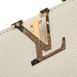 LOUIS VUITTON ルイヴィトン カプシーヌ MINI 2WAY ホワイト N98477 レディース トリヨンレザー パイソン ハンドバッグ Aランク 中古 銀蔵