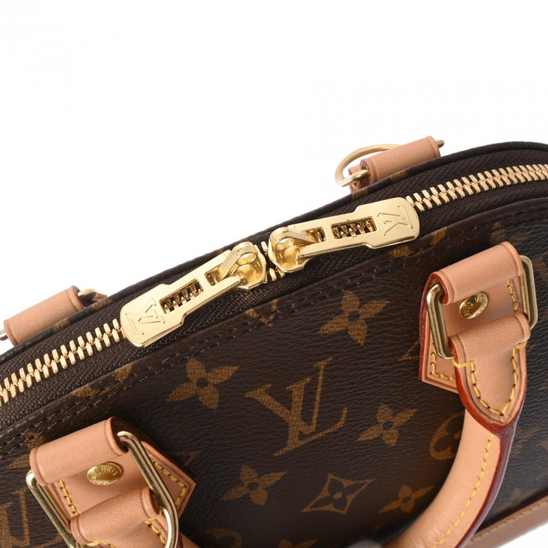 LOUIS VUITTON ルイヴィトン モノグラム アルマ BB 2WAY ブラウン M46990 レディース モノグラムキャンバス ハンドバッグ Aランク 中古 銀蔵