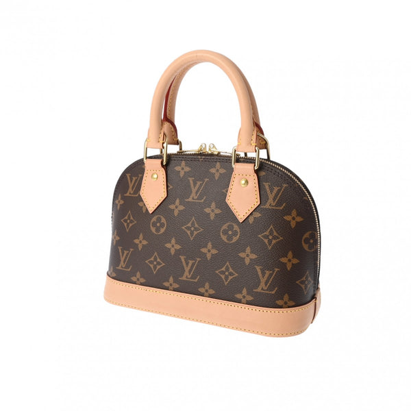 LOUIS VUITTON ルイヴィトン モノグラム アルマ BB 2WAY ブラウン M46990 レディース モノグラムキャンバス ハンドバッグ Aランク 中古 銀蔵