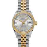 ロレックス デイトジャスト 10Pダイヤ 279173G 8桁ランダム番 シルバー/ダイヤモンド レディース 腕時計 自動巻き 銀蔵