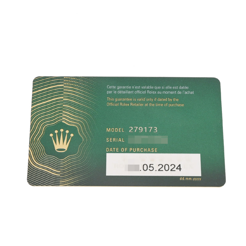 ロレックス デイトジャスト 10Pダイヤ 279173G 8桁ランダム番 シルバー/ダイヤモンド レディース 腕時計 自動巻き 銀蔵