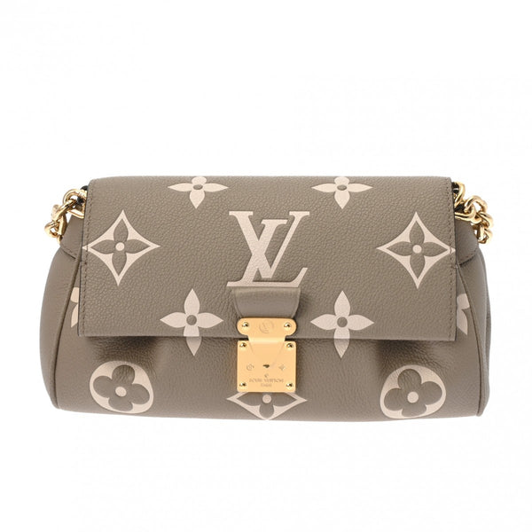 LOUIS VUITTON ルイヴィトン モノグラムアンプラント フェイボリット NM 2WAY トゥルティエールクレーム M45836 レディース レザー ショルダーバッグ 新品 銀蔵