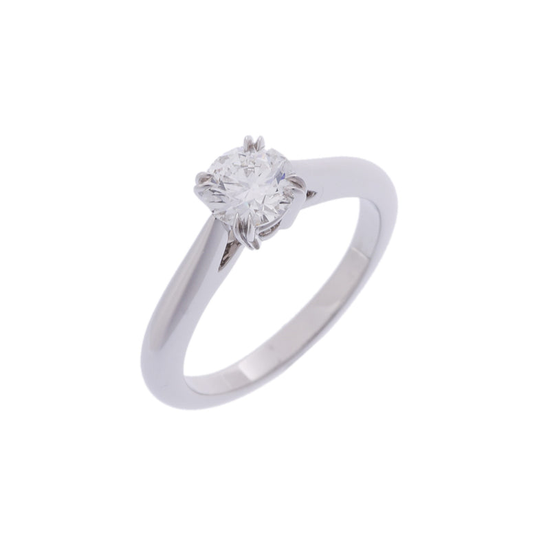 HARRY WINSTON ハリーウィンストン ソリティア ダイヤ0.70ct F-VS1-EX #10 一粒ダイヤ RGDPRD007NSS 10号 レディース Pt950プラチナ リング・指輪 Aランク 中古 銀蔵