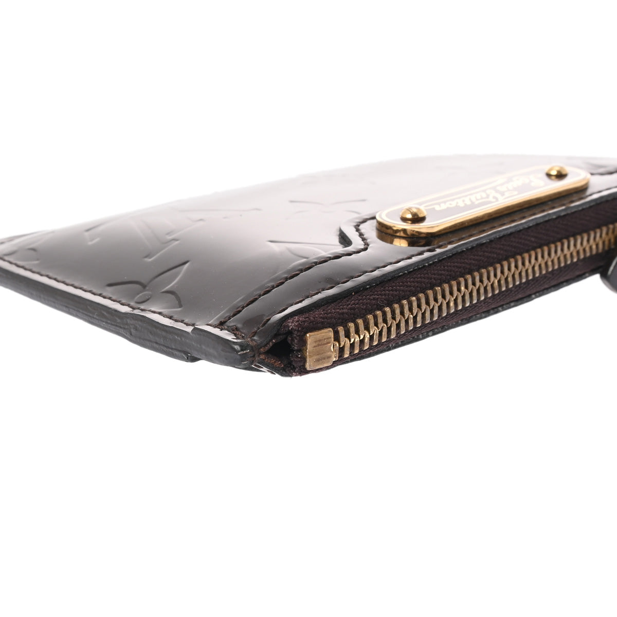 ルイヴィトン　エナメルケース ルイヴィトンポシェットクレ NM 14125 アマラント レディース