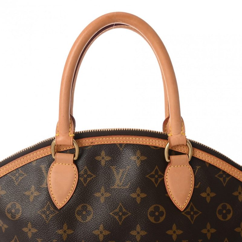 LOUIS VUITTON ルイヴィトン モノグラム ロックイット ヴェルティカル ブラウン M40102 レディース モノグラムキャンバス ハンドバッグ Bランク 中古 銀蔵