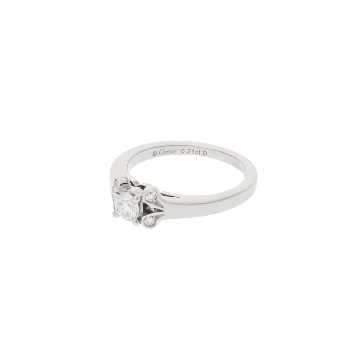 カルティエバレリーナ ウエディング ダイヤ0.21ct #47 レディース 