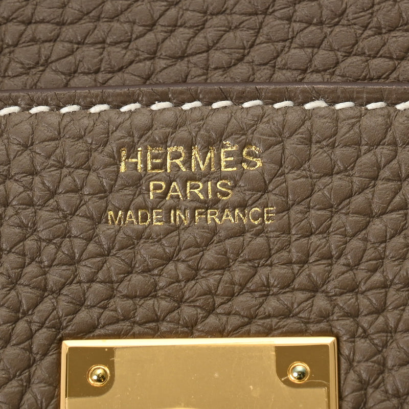 HERMES エルメス バーキン 30 エトゥープ Y刻印(2020年頃) レディース トリヨンクレマンス ハンドバッグ Aランク 中古 銀蔵