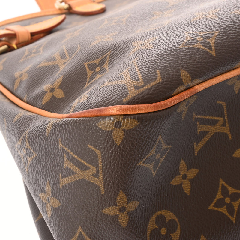 LOUIS VUITTON ルイヴィトン モノグラム バティニョール オリゾンタル ブラウン M51154 レディース モノグラムキャンバス トートバッグ Bランク 中古 銀蔵