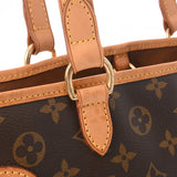 LOUIS VUITTON ルイヴィトン モノグラム バティニョール オリゾンタル ブラウン M51154 レディース モノグラムキャンバス トートバッグ Bランク 中古 銀蔵