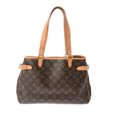 LOUIS VUITTON ルイヴィトン モノグラム バティニョール オリゾンタル ブラウン M51154 レディース モノグラムキャンバス トートバッグ Bランク 中古 銀蔵